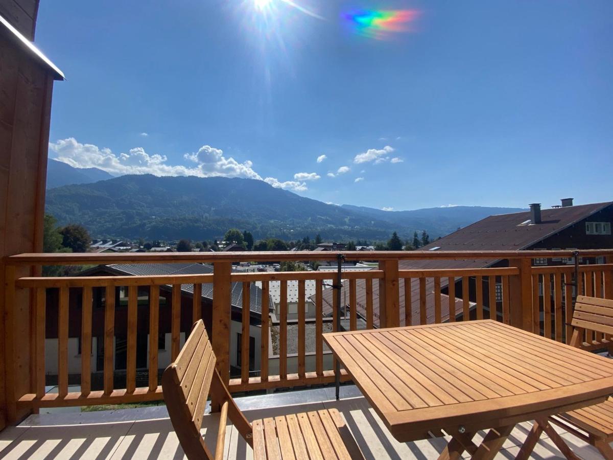 Appartement Familial Neuf Pres Du Village, 3 Chambres, Balcon Sud, Parking, Proche Ski-Bus, Samoens - Fr-1-642-80 Екстериор снимка